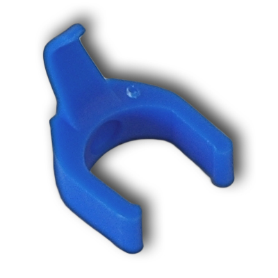 RJ45 cord color clip - Fluo Blue