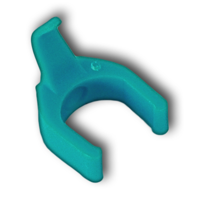 RJ45 cord color clip - Turquoise